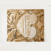 Tenture Fond de toile de fond de mariage pour anniversaire (Devant (Horizontal))