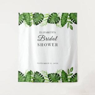 Tenture Fond de toile de fond de mariage tropical Jungle b