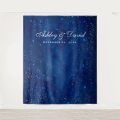 Tenture Fond de toile de fond photo Galaxie Cosmique Étoil (Devant)