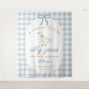 Tenture Fond de toile de fond pour Baby Shower avec Canard