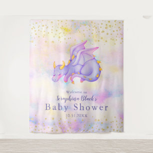 Tenture Fond de toile de fond pour Baby Shower sur le thèm