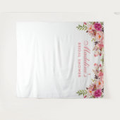 Tenture Fond de toile de fond pour douche de mariée | Acce (Devant (Horizontal))