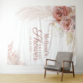 Tenture Fond de toile de fond pour la douche de mariage en (En situation (horizontale))