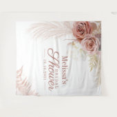 Tenture Fond de toile de fond pour la douche de mariage en (Devant (Horizontal))