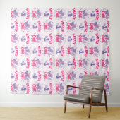 Tenture Fond de toile de fond pour l'anniversaire de la fi (En situation (horizontale))