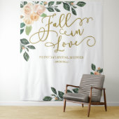 Tenture Fond de toile de fond pour mariage avec citrouille (En situation)