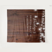 Tenture Fond de toile de fond pour mariage champêtre, acce (Devant (Horizontal))