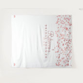 Tenture Fond de toile de fond pour mariage Rose Gold, Acce (Devant (Horizontal))