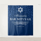 Tenture Fond de toile de fond pour photo de Bar Mitzvah (Devant)