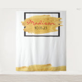 Tenture Fond de toile de fond pour photo-Op d'anniversaire (Devant)