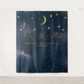 Tenture Fond de toile de fond sur la lune, Fond de toile d (Devant)