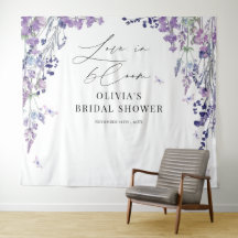 Fond de toile de mariage champêtre de fleurs sauva