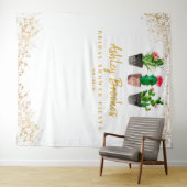 Tenture Fond de toile de mariage, Photobooth (En situation (horizontale))