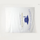 Tenture Fond de toile moderne à paillettes pour la remise (Devant (Horizontal))