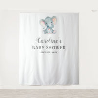 Fond de toilette bébé éléphant, Accessoire de phot