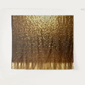 Tenture Fond doré scintillant Décoration de fête (Devant (Horizontal))