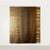 Tenture Fond doré scintillant Décoration de fête (Devant)