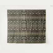 Tenture Fond en peau de serpent exotique Python Bronze (Devant (Horizontal))