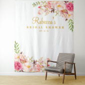 Tenture Fond floral pour EVJF, toile de fond, Photobooth (En situation)