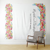 Tenture Fond floral pour photos Accessoire de photo pour m (En situation (horizontale))