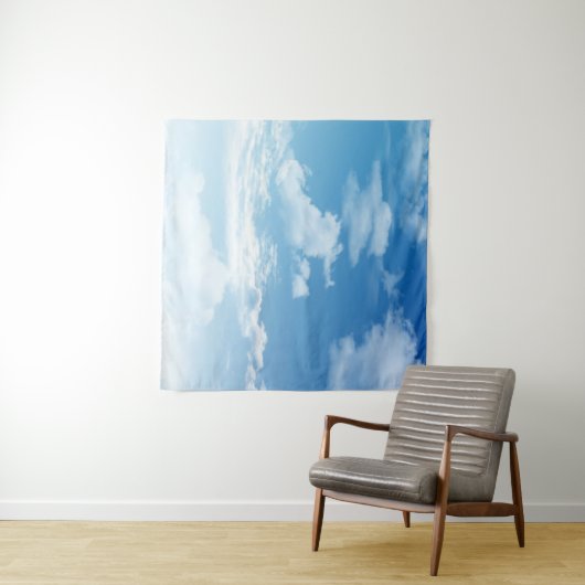 Tenture Fond/Fond d'écran avec nuages (En situation (horizontale))