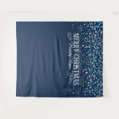 Tenture Fond Joyeux Noël et Bonne Année (Devant (Horizontal))