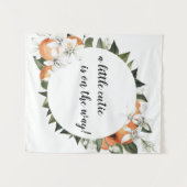 Tenture Fond Little Cutie Un petit chéri est en route (Devant (Horizontal))