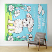 Tenture Fond Little Lamb (En situation (horizontale))