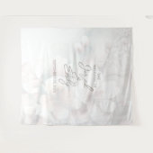 Tenture Fond Mariage Cherry Blossom (Devant (Horizontal))