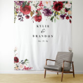 Tenture Fond mariage, Photo Prop, Photo Booth (En situation)