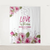 Tenture Fond Mariage rose (Devant)