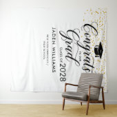 Tenture Fond Moderne pour Photobooth de Remise de Diplômes (En situation (horizontale))