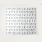 Tenture Fond personnalisé à deux logos pour événement à ré (Devant (Horizontal))