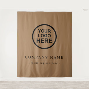 Tenture Fond personnalisé avec logo d'entreprise pour évén