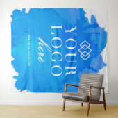 Tenture Fond personnalisé pour événement de salon professi (En situation (horizontale))