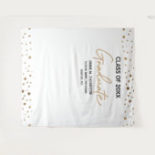 Tenture Fond personnalisé pour fête de remise de diplômes (Devant (Horizontal))