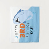 Tenture Fond personnalisé pour l'anniversaire des enfants (Devant)