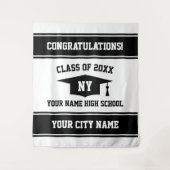 Tenture Fond personnalisé pour photomaton de fête de remis (Devant)