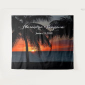 Tenture Fond personnalisé pour photomaton de mariage au co (Devant (Horizontal))