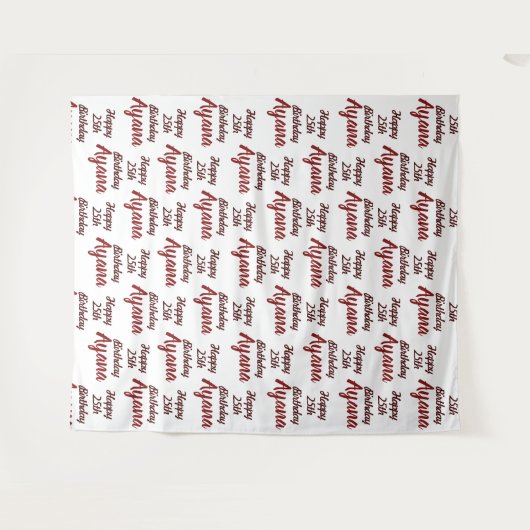 Tenture Fond personnalisé pour soirée événementielle en pa (Devant (Horizontal))