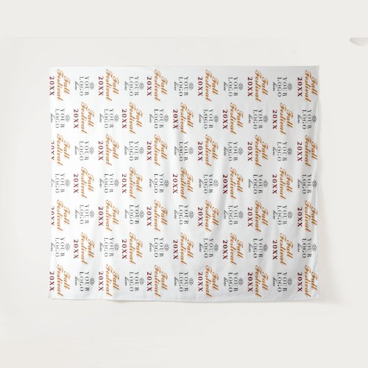 Tenture Fond personnalisé pour soirée festive avec répétit (Devant (Horizontal))