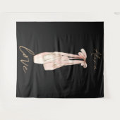 Tenture Fond personnalisé pour studio de danse de ballet r (Devant (Horizontal))