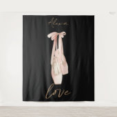 Tenture Fond personnalisé pour studio de danse de ballet r (Devant)