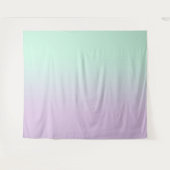 Tenture Fond photo Ombre Gradient Mint Et Lilac (Devant (Horizontal))