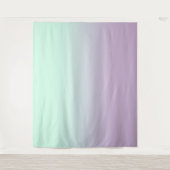 Tenture Fond photo Ombre Gradient Mint Et Lilac (Devant)