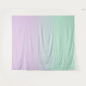 Tenture Fond photo Ombre Gradient Mint Et Lilac (Devant (Horizontal))