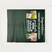 Tenture Fond pour 4 photos de remise de diplômes avec dess (Devant (Horizontal))