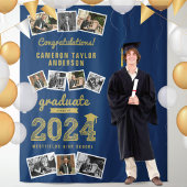 Tenture Fond pour 9 photos pour une fête de remise de dipl