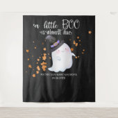 Tenture Fond pour Baby Shower de Little Boo Halloween fant (Devant)