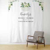 Tenture Fond pour enterrement de vie de jeune fille avec c (En situation)